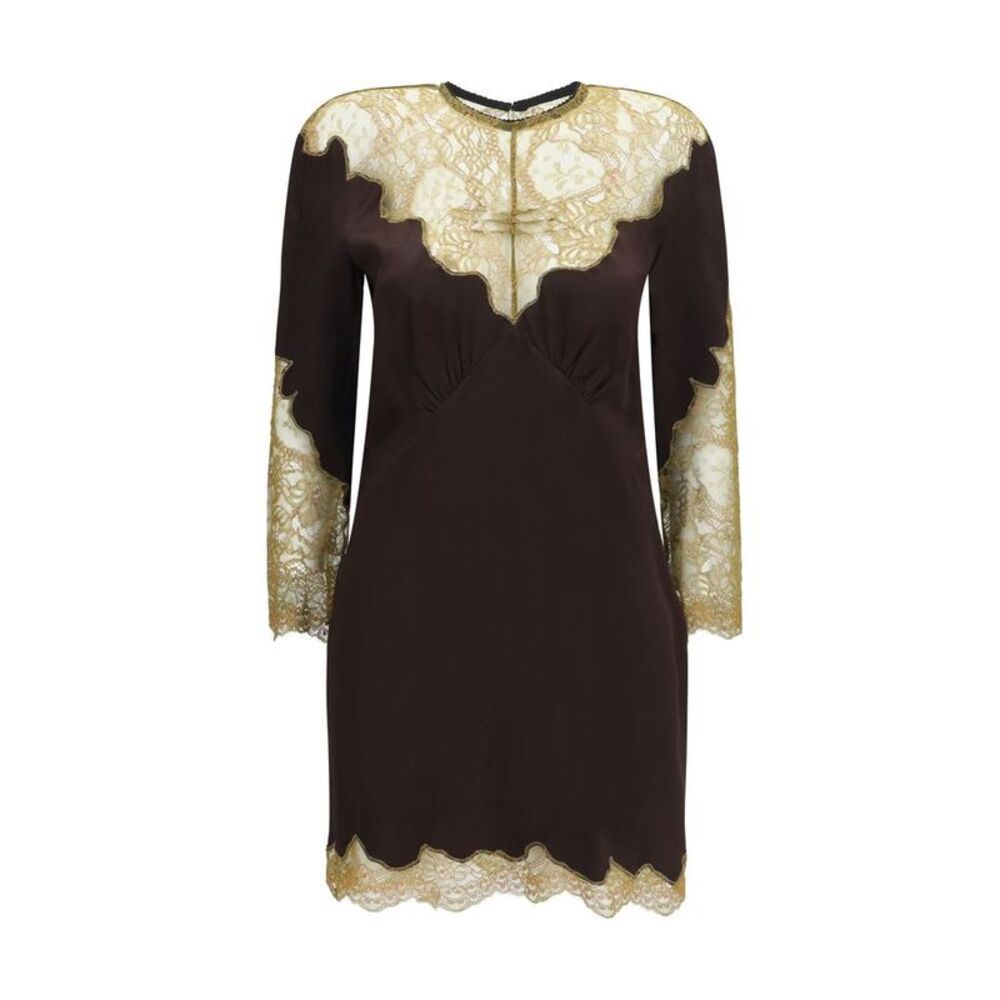 The Attico Black Acetate Cocktail Women's Dress